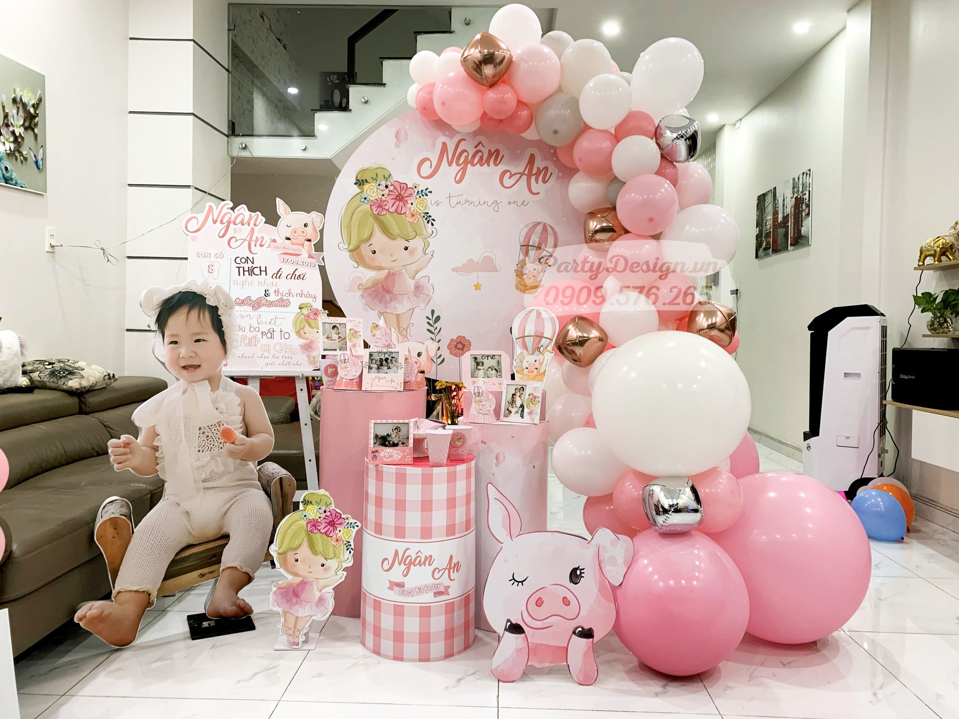 Set trang trí sinh nhật tại nhà đẹp siêu rẻ độc lạ đơn giản dễ làm tặng  phụ kiện  Shopee Việt Nam